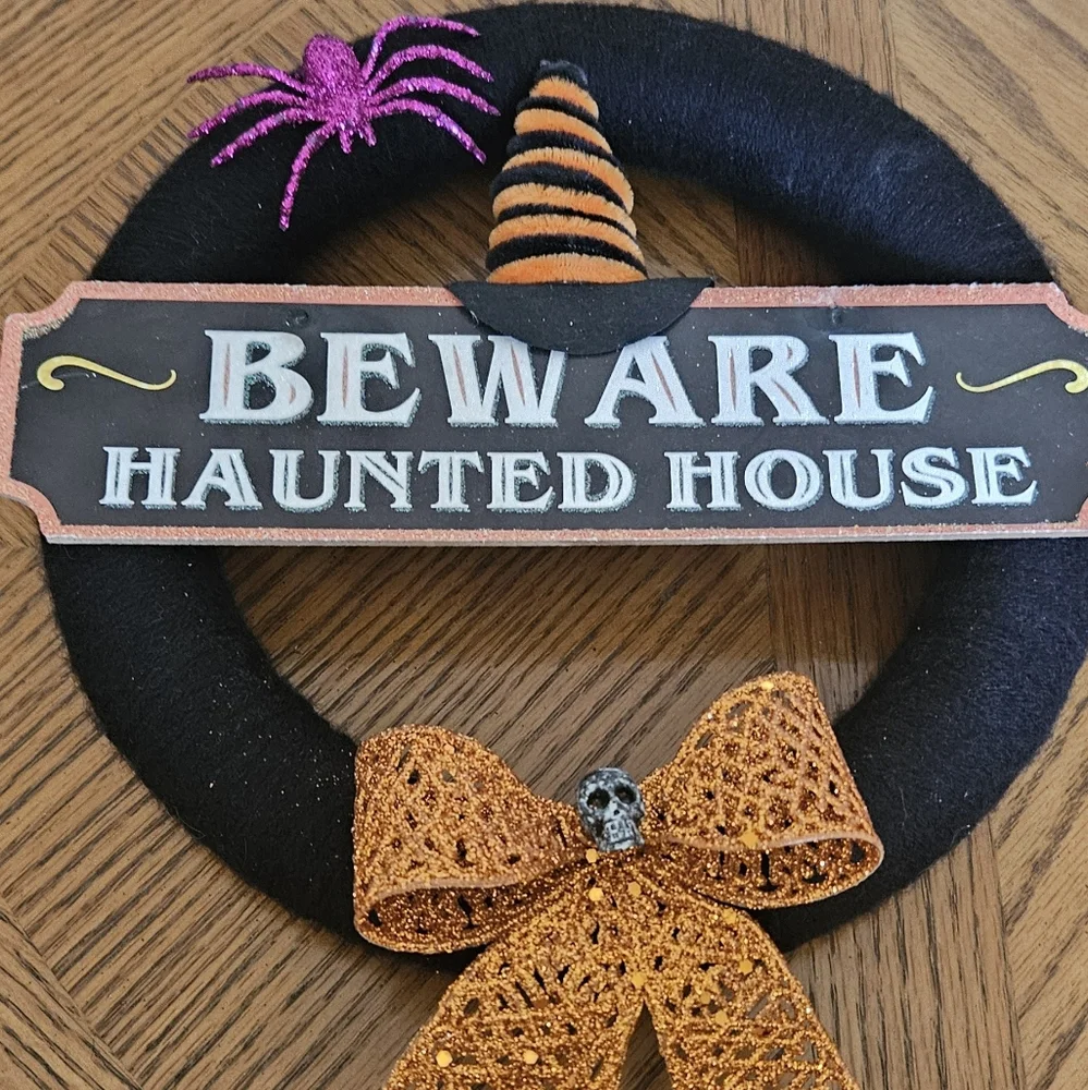 Handmade Halloween Wreath